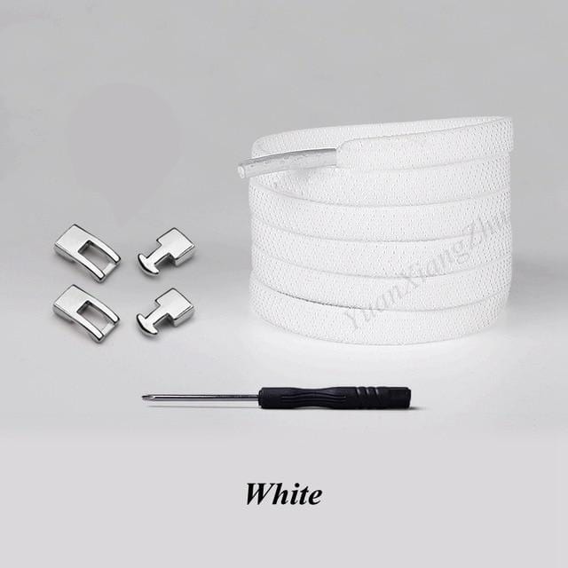 1 Second Quick No Tie Shoelaces Elastic Cross buckle ShoeLaces Kids Adult Unisex Sneakers Shoelace Lazy Laces Strings