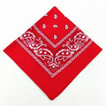 Fashion Women Cotton Bandana Scarf Square Female Bandanas 55cm*55cm Headwear Rock Girls Head Scarf Headbands Hair Accessories