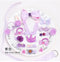 18pcs Baby Girl Headband for Children's Turban Darling Bows Kids Headwear Elastic Hair Bands Clips Hairpins Set Baby Accessories