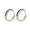 ZHUKOU 13x14mm one pair crystal hoop earrings for women jewelry DIY small earrings hooks jewelry accessories making model:VE82