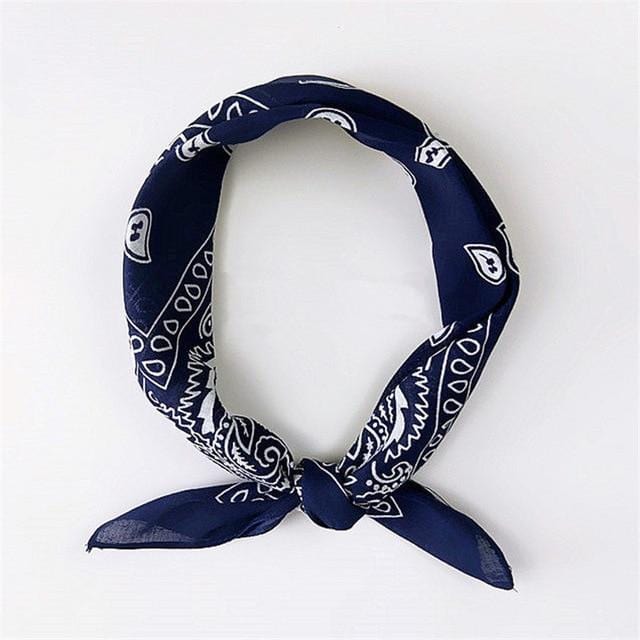 Unisex Cotton Blend Hip Hop Bandana Headwear Hair Band Scarf Neck Wrist Wrap Band Magic  Head Square Scarf