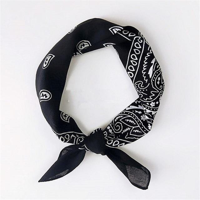 Unisex Cotton Blend Hip Hop Bandana Headwear Hair Band Scarf Neck Wrist Wrap Band Magic  Head Square Scarf