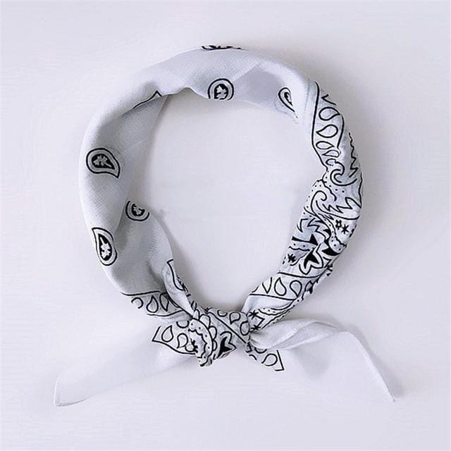 Unisex Cotton Blend Hip Hop Bandana Headwear Hair Band Scarf Neck Wrist Wrap Band Magic  Head Square Scarf
