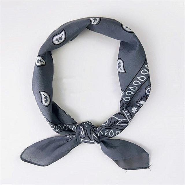 Unisex Cotton Blend Hip Hop Bandana Headwear Hair Band Scarf Neck Wrist Wrap Band Magic  Head Square Scarf