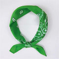 Unisex Cotton Blend Hip Hop Bandana Headwear Hair Band Scarf Neck Wrist Wrap Band Magic  Head Square Scarf