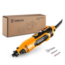 DEKO DKRT02 220V  Electric Drill Variable Speed Mini Grinder Rotary Tool Kit Cutting Polishing Drilling with dremel Accessories