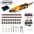 DEKO DKRT02 220V  Electric Drill Variable Speed Mini Grinder Rotary Tool Kit Cutting Polishing Drilling with dremel Accessories
