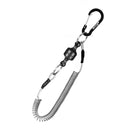 Booms Fishing MRC Strong Magnetic Quick Release Clips Net Holder with Fishing Coil Lanyard Aluminum Carabiner