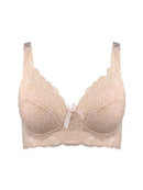 Hot Full cup thin underwear small bra plus size wireless adjustable lace Women's bra breast cover B C D cup Large size Lace Bras