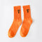 2020 Black White Cotton Socks AB Side Don't Follow Me I'm Lost too Creative Unisex Women Men Casual Socks Daily