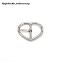 PKWYKLRE New sweetheart buckle with adjustable ladies luxury brand cute Heart-shaped thin belt high quality punk fashion belts