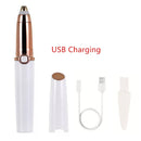 Protable Mini Electric Eyebrow Trimmer Lip Face Hair Razor Epilator Pen Hair Remover Eyebrow Shaver USB Rechargable 40