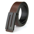 FAJARINA Brand Men's Quality Design PU 2nd Layer Genuine Leather Black Fashion Belts Male Jeans Belt Apparel Accessories for Men
