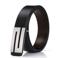 FAJARINA Brand Men's Quality Design PU 2nd Layer Genuine Leather Black Fashion Belts Male Jeans Belt Apparel Accessories for Men