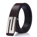 FAJARINA Brand Men's Quality Design PU 2nd Layer Genuine Leather Black Fashion Belts Male Jeans Belt Apparel Accessories for Men