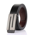 FAJARINA Brand Men's Quality Design PU 2nd Layer Genuine Leather Black Fashion Belts Male Jeans Belt Apparel Accessories for Men