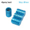 4PC Universal Dustproof Aluminium Alloy Bicycle Cap Wheel Tire Covered Car Truck Tube Tyre Bike Accessories 10 Colors