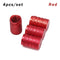 4PC Universal Dustproof Aluminium Alloy Bicycle Cap Wheel Tire Covered Car Truck Tube Tyre Bike Accessories 10 Colors