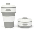 350ML Silicone Folding Coffee Cups Portable Outdoors Travel Drinking Mug Collapsible Water Tea Cup