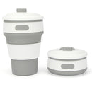 350ML Silicone Folding Coffee Cups Portable Outdoors Travel Drinking Mug Collapsible Water Tea Cup