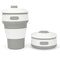 350ML Silicone Folding Coffee Cups Portable Outdoors Travel Drinking Mug Collapsible Water Tea Cup