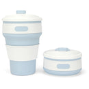 350ML Silicone Folding Coffee Cups Portable Outdoors Travel Drinking Mug Collapsible Water Tea Cup
