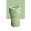 350ML Silicone Folding Coffee Cups Portable Outdoors Travel Drinking Mug Collapsible Water Tea Cup