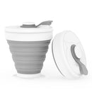 350ML Silicone Folding Coffee Cups Portable Outdoors Travel Drinking Mug Collapsible Water Tea Cup