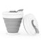 350ML Silicone Folding Coffee Cups Portable Outdoors Travel Drinking Mug Collapsible Water Tea Cup