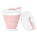 350ML Silicone Folding Coffee Cups Portable Outdoors Travel Drinking Mug Collapsible Water Tea Cup