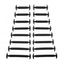 Silicone Elastic Shoelaces Special No Tie Shoelace Lacing Kids Adult Sneakers Quick Shoe Lace