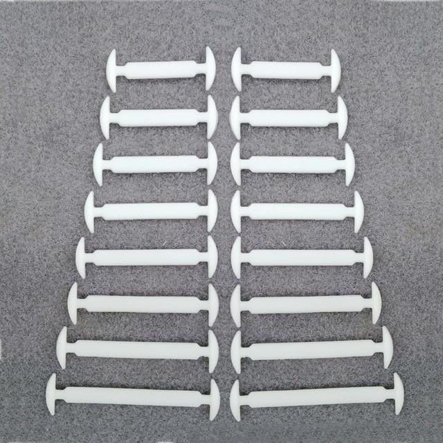 Silicone Elastic Shoelaces Special No Tie Shoelace Lacing Kids Adult Sneakers Quick Shoe Lace