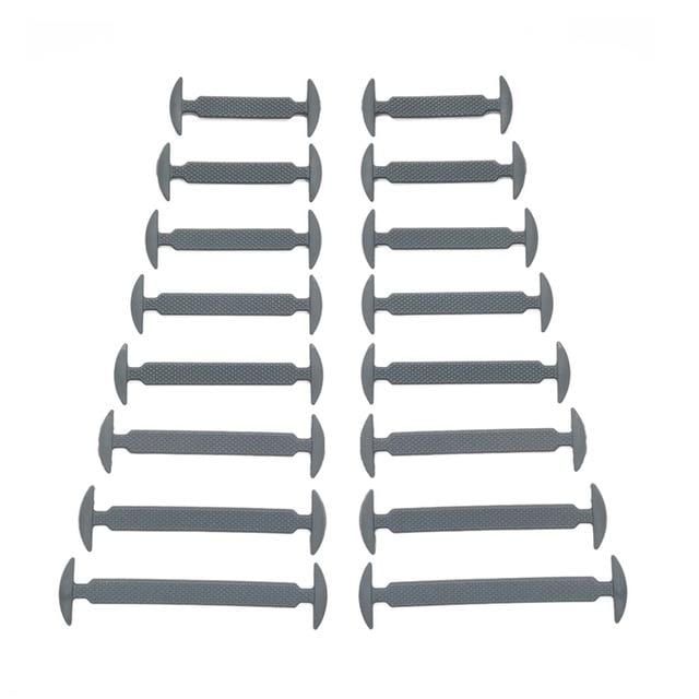 Silicone Elastic Shoelaces Special No Tie Shoelace Lacing Kids Adult Sneakers Quick Shoe Lace