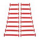 Silicone Elastic Shoelaces Special No Tie Shoelace Lacing Kids Adult Sneakers Quick Shoe Lace