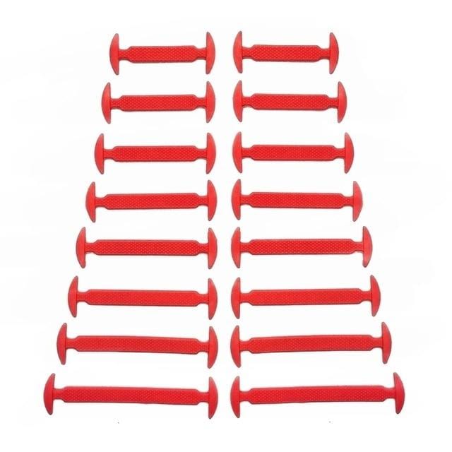 Silicone Elastic Shoelaces Special No Tie Shoelace Lacing Kids Adult Sneakers Quick Shoe Lace
