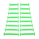 Silicone Elastic Shoelaces Special No Tie Shoelace Lacing Kids Adult Sneakers Quick Shoe Lace