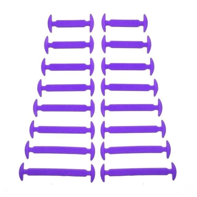 Silicone Elastic Shoelaces Special No Tie Shoelace Lacing Kids Adult Sneakers Quick Shoe Lace