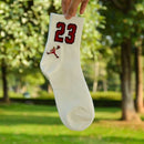 High Quality Fashion Men's Breathable Basketball Socks Elite Thick Sports Socks Unisex Harajukumen's happy Funny Embroider socks
