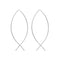 2020 NEW Gold Metal Long Circle Pendant Earings Tassel Earrings for Women  Fashion Jewelry Statement Geometric Voor Vrouwen