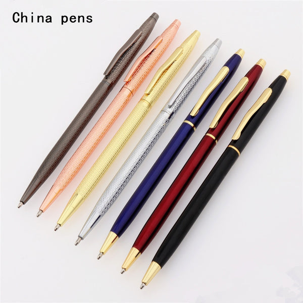 Luxury quality 003 Model color Business office School office stationery  Ballpoint Pen New gold pen Financial  ball point pens