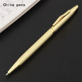 Luxury quality 003 Model color Business office School office stationery  Ballpoint Pen New gold pen Financial  ball point pens