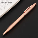 Luxury quality 003 Model color Business office School office stationery  Ballpoint Pen New gold pen Financial  ball point pens