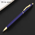 Luxury quality 003 Model color Business office School office stationery  Ballpoint Pen New gold pen Financial  ball point pens