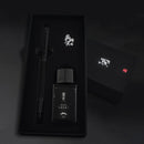 Black Metal Fountain Pen Titanium Black EF/F Nib High Quality Tree Texture Excellent Writing Gifts For Business Office Supplies