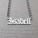 Custom Arabic Name Necklace, Personalized Name Necklace in Arabic, Custom Name Jewelry