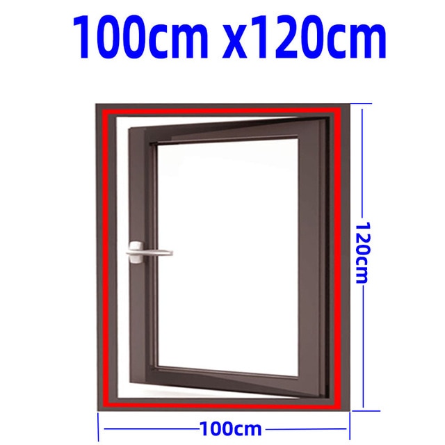 Inset Window Screen Mesh, Air Tulle Adjustable Summer Invisible Anti-Mosquito net Fiberglass Removable Washable Customize Screen