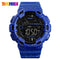 SKMEI Fashion Sport Watch Men Alarm Clock Cowboy Waterproof Week Display Men Watches Denim Digital Watch relogio masculino 1472