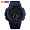 SKMEI Fashion Sport Watch Men Alarm Clock Cowboy Waterproof Week Display Men Watches Denim Digital Watch relogio masculino 1472