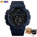 SKMEI Fashion Sport Watch Men Alarm Clock Cowboy Waterproof Week Display Men Watches Denim Digital Watch relogio masculino 1472