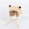 Solid color Cartoon frog knitted hat winter warm hat Skullies cap beanie hat for kid boy and girl 75
